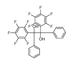 1,2-bis(2,3,4,5,6-pentafluorophenyl)-1,2-diphenylethane-1,2-diol Structure