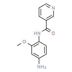 N-(4-Amino-2-methoxyphenyl)nicotinamide结构式