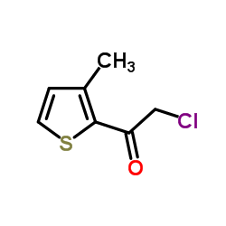 Ethanone, 2-chloro-1-(3-methyl-2-thienyl)- (9CI) structure