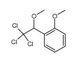1,1,1-Trichlor-2-methoxy-2-o-methoxyphenylethan Structure