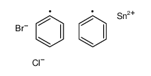 bromo-chloro-diphenylstannane结构式