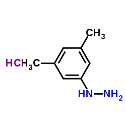 3,5-Dimethylphenylhydrazine hydrochloride structure
