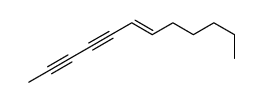 dodec-6-en-2,4-diyne结构式