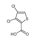 3,4-dichlorothiophene-2-carboxylic acid Structure