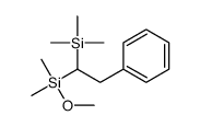 methoxy-dimethyl-(2-phenyl-1-trimethylsilylethyl)silane结构式