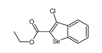 ethyl 3-chloro-1-benzoselenophene-2-carboxylate结构式