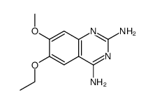 6-ethoxy-7-methoxy-quinazoline-2,4-diamine结构式