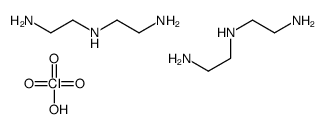 N'-(2-aminoethyl)ethane-1,2-diamine,perchloric acid结构式