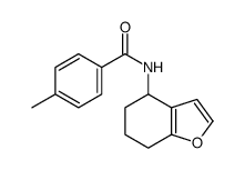 Benzamide, 4-methyl-N-(4,5,6,7-tetrahydro-4-benzofuranyl)- (9CI) Structure