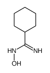 Cyclohexanecarboximidamide, N-hydroxy- (Related Reference) Structure