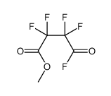 2,2,3,3-Tetrafluoro-3-(fluoroformyl)propionic acid methyl ester结构式