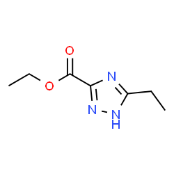 1H-1,2,4-Triazole-3-carboxylicacid,5-ethyl-,ethylester(9CI) Structure