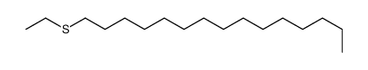 1-ethylsulfanylpentadecane结构式