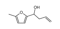 2-(1-hydroxy-3-butenyl)-5-methyl furan结构式