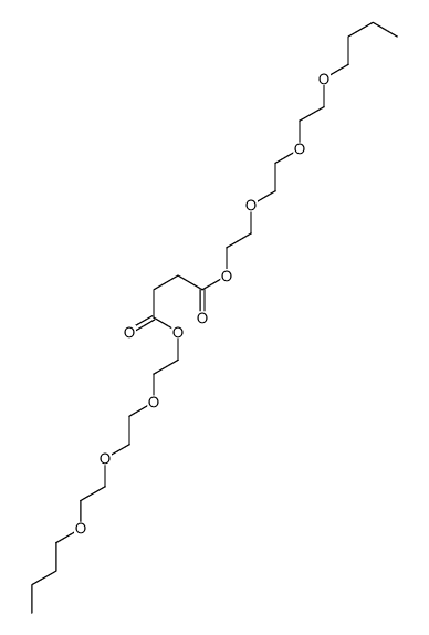 bis[2-[2-(2-butoxyethoxy)ethoxy]ethyl] succinate结构式