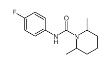 1-Piperidinecarboxamide,N-(4-fluorophenyl)-2,6-dimethyl-(9CI) picture