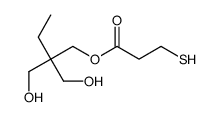 2,2-bis(hydroxymethyl)butyl 3-sulfanylpropanoate结构式