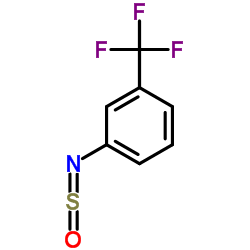 1-(Sulfinylamino)-3-(trifluoromethyl)benzene结构式