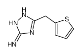 5-(2-Thenyl)-1H-1,2,4-triazol-3-amine Structure