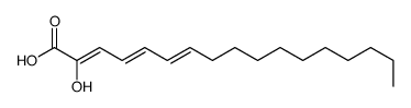 2-hydroxyheptadeca-2,4,6-trienoic acid结构式