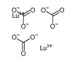 lutetium(3+),tricarbonate Structure