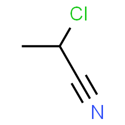 (+)-2-chloropropiononitrile structure