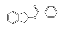 benzoic acid indan-2-yl ester结构式