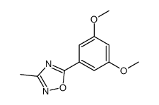5-(3,5-dimethoxyphenyl)-3-methyl-1,2,4-oxadiazole Structure