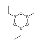 Boroxin,diethylmethyl- (9CI)结构式