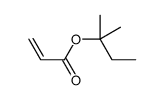 2-Propenoic acid, 1,1-dimethylpropyl ester结构式