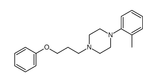 1-(3-Phenoxypropyl)-4-(o-tolyl)piperazine结构式