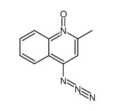 4-azido-2-methylquinoline 1-oxide Structure