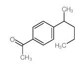 Ethanone, 1-[4-(1-methylbutyl)phenyl]-结构式