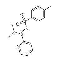 N-(isopropyl(pyridin-2-yl)-l4-sulfanylidene)-4-methylbenzenesulfonamide Structure