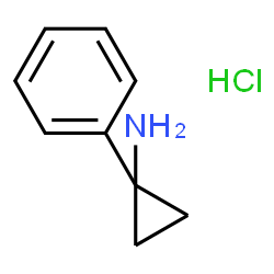 1-PHENYL-CYCLOPROPYLAMINE Structure