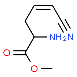 4-Pentenoicacid,2-amino-5-cyano-,methylester,(Z)-(9CI) Structure