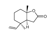 (3aS,4R,7aS)-(-)-Anastrephin Structure