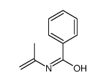 Benzamide, N-(1-methylethenyl)- (9CI) Structure