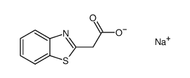 2-Benzothiazoleacetic acid, sodium salt picture
