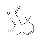 3-Cyclohexene-1,1-dicarboxylicacid,2,6,6-trimethyl-(9CI) picture