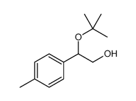 Benzeneethanol, ba-(1,1-dimethylethoxy)-4-methyl- (9CI) structure