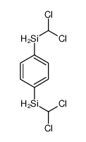 dichloromethyl-[4-(dichloromethylsilyl)phenyl]silane Structure