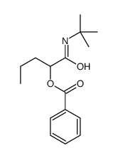 [1-(tert-butylamino)-1-oxopentan-2-yl] benzoate Structure
