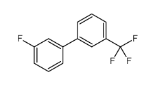 3-FLUORO-3'-TRIFLUOROMETHYLBIPHENYL结构式