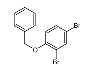 1-(苄氧基)-2,4-二溴苯结构式