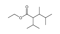 isopropyl-2,dimethyl-3,4 pentanoate d'ethyle结构式