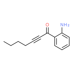 2-Heptyn-1-one,1-(2-aminophenyl)-(9CI) Structure