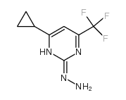 (4-Cyclopropyl-6-trifluoromethyl-pyrimidin-2-yl)-hydrazine picture