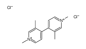 4-(1,3-dimethylpyridin-1-ium-4-yl)-1,3-dimethylpyridin-1-ium,dichloride结构式