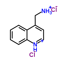 4-氨甲基喹啉盐酸盐结构式